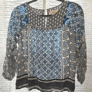 Ann Taylor Loft SP Long‎ Sleeve Blouse